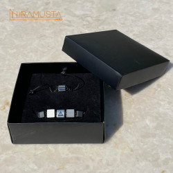 HER ŞEYİ GÖREN GÖZ	- Hematit Doğaltaş Bileklik