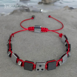 ÜÇ NOKTA - Hematit Doğaltaş Bileklik