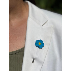 Beni Unutma Çiçeği Broş - Myosotis H