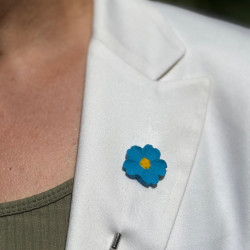 Beni Unutma Çiçeği Broş - Myosotis H