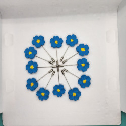 Beni Unutma Çiçeği Broş - Myosotis H