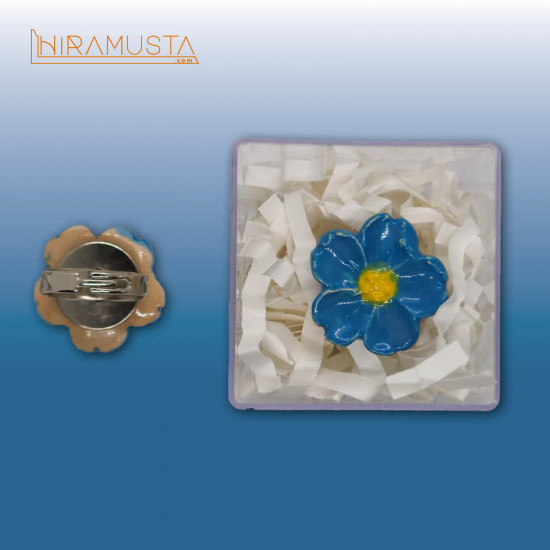 Beni Unutma Çiçeği Yüzük - Myosotis C Beni Unutma Çiçeği Yüzük - Myosotis C