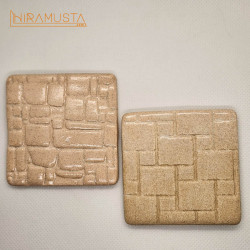 Küp Taş ve Ham Taş Bardak Altlığı