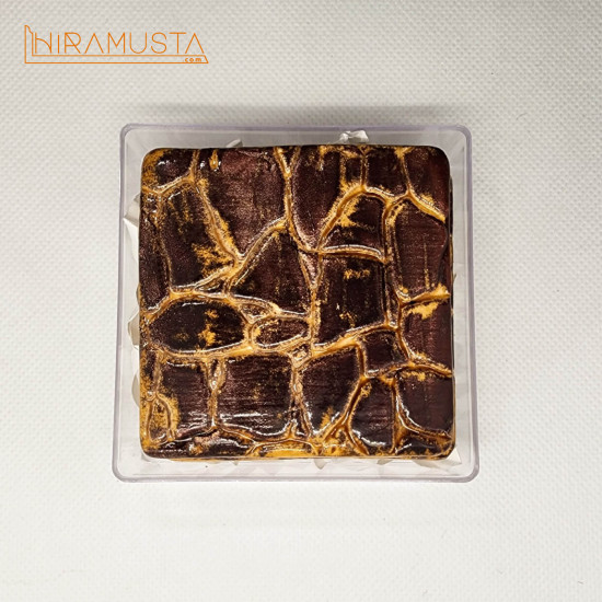 İri Toprak Desenli Bardak Altlığı