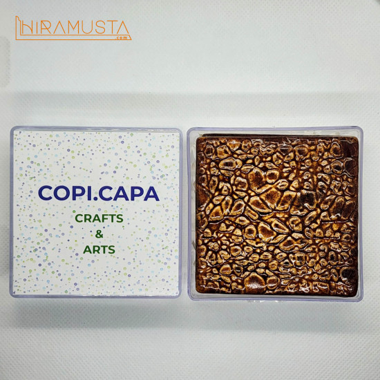 Mini Toprak Desenli Bardak Altlığı