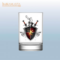 Masonik Shot Bardağı – Şövalye Figürlü (80 cc)