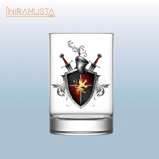 Masonik Shot Bardağı – Şövalye Figürlü (80 cc)
