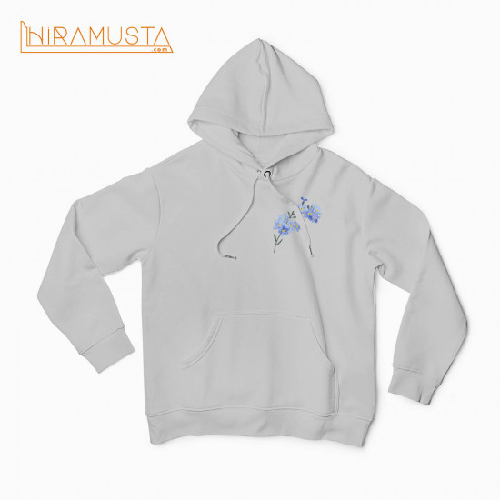 Beni Unutma Hoodie Gri