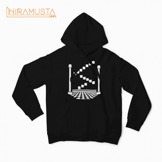 Merdiven Hoodie Siyah