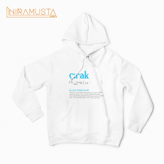 Çırak Hoodie Beyaz