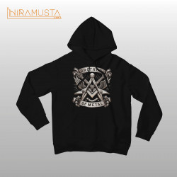 Brothers of Metal Hoodie Siyah