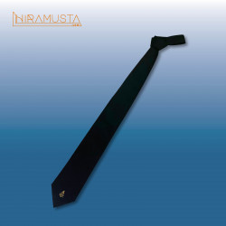 Kravat | Sarı Gönye Pergel Desenli (Tek, ortalı)