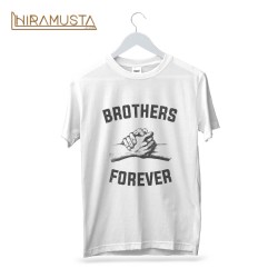 Brothers Forever Tişört Beyaz Brothers Forever Tişört Beyaz