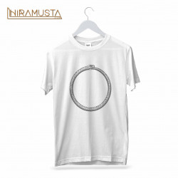 Ouroboros Tişört Beyaz Ouroboros Tişört Beyaz